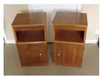 Pair of bedside tables. A Pair of bedside cabinets- pair....