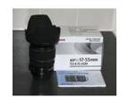 canon EF-S 17-55MM F/2.8 IS USM. this lens is in mint....
