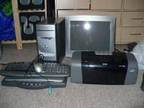 E machines 220 desktop pc,  2.50ghz,  40gb,  monitor, ....