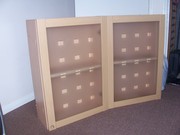 CABINETS DISPLAY in beech